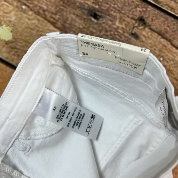 Favorite Daughter for Joe's Jeans Sara Super High Rise Skinny Size 24 *FLAW* - Picture 7 of 11